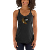 MONEY BEAR Womens Racerback Tanks