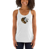 MONEY BEAR Womens Racerback Tanks
