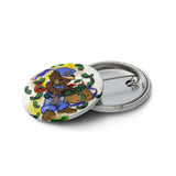 Set of 5 various Money Bear pin buttons