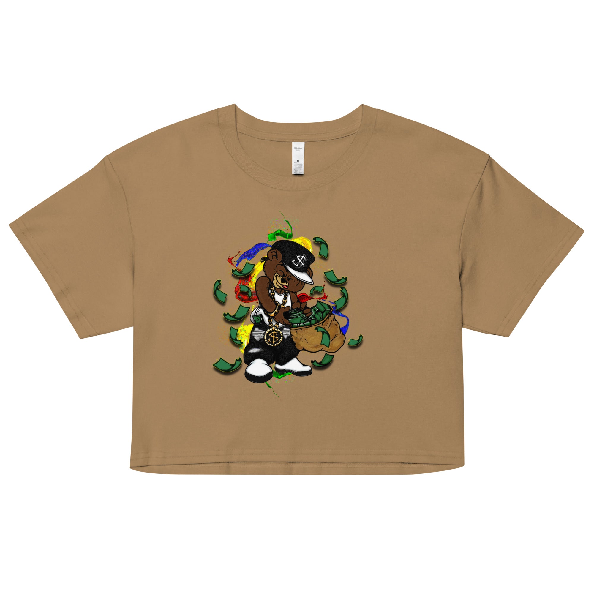 Women’s MONEYBEAR Crop Top Tees!