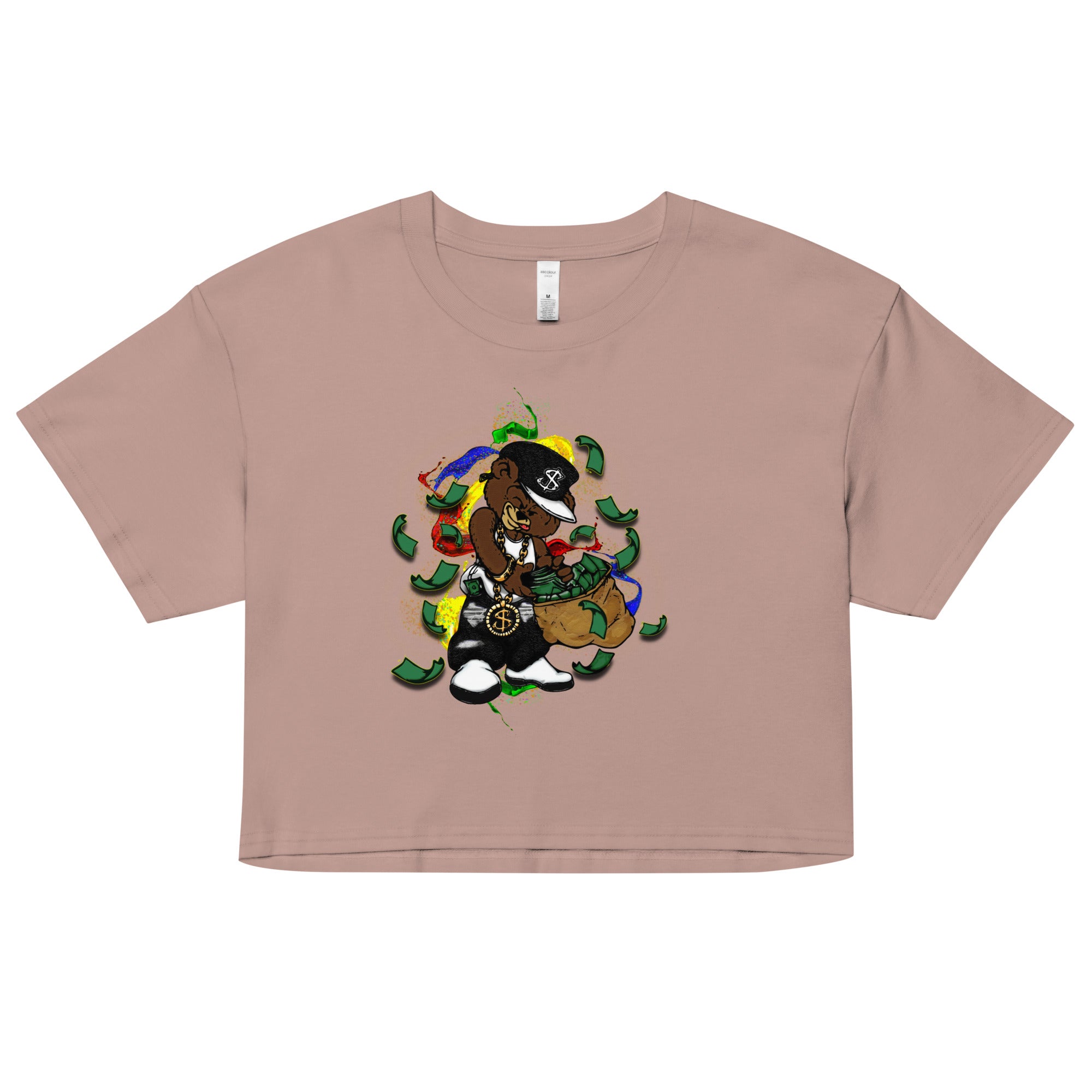 Women’s MONEYBEAR Crop Top Tees!