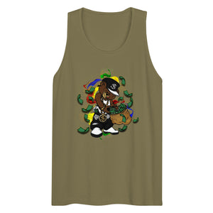 Men’s Money Bear premium Tanks
