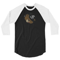 MONEY BEAR 3/4 sleeve Baseball Tees