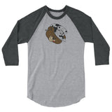 MONEY BEAR 3/4 sleeve Baseball Tees