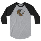 MONEY BEAR 3/4 sleeve Baseball Tees