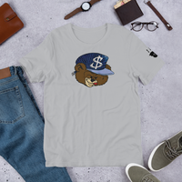MONEY BEAR "Navy" emblem Tees