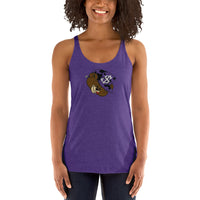 MONEY BEAR Womens Racerback Tanks