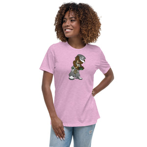 MONEY BEAR "Gray outfit" Womens Relaxed Tees