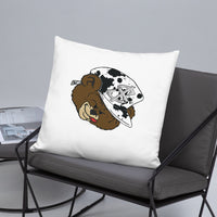 MONEY BEAR Throw Pillow