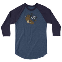 MONEY BEAR 3/4 sleeve Baseball Tees