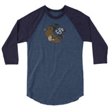 MONEY BEAR 3/4 sleeve Baseball Tees