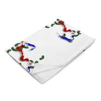 Money  Paint Throw Blankets