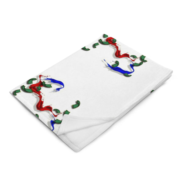 Money  Paint Throw Blankets
