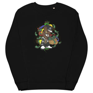 23 MONEY BEAR Unisex organic sweatshirt