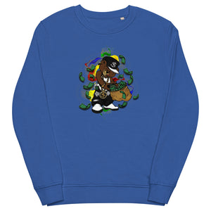 23 MONEY BEAR Unisex organic sweatshirt