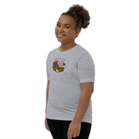 Shimmy Fingers Youth Red Money Bear Short Sleeve T-Shirt