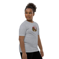 Shimmy Fingers Youth Red Money Bear Short Sleeve T-Shirt