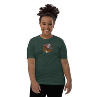 Shimmy Fingers Youth Red Money Bear Short Sleeve T-Shirt