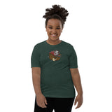 Shimmy Fingers Youth Red Money Bear Short Sleeve T-Shirt