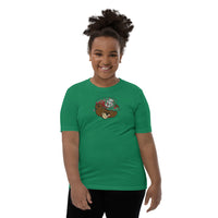 Shimmy Fingers Youth Red Money Bear Short Sleeve T-Shirt