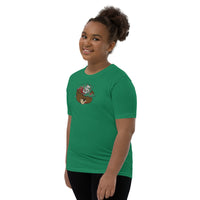 Shimmy Fingers Youth Red Money Bear Short Sleeve T-Shirt