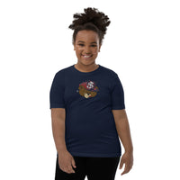 Shimmy Fingers Youth Red Money Bear Short Sleeve T-Shirt