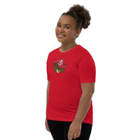 Shimmy Fingers Youth Red Money Bear Short Sleeve T-Shirt