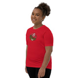 Shimmy Fingers Youth Red Money Bear Short Sleeve T-Shirt